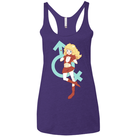 T-Shirts Purple Rush / X-Small Frol Women's Triblend Racerback Tank