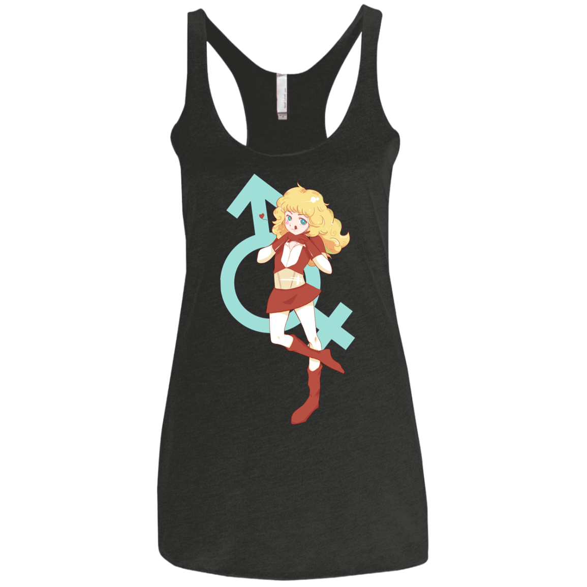 T-Shirts Vintage Black / X-Small Frol Women's Triblend Racerback Tank