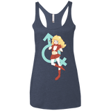 T-Shirts Vintage Navy / X-Small Frol Women's Triblend Racerback Tank