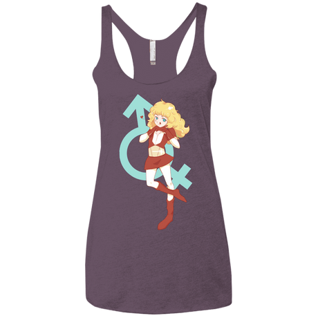 T-Shirts Vintage Purple / X-Small Frol Women's Triblend Racerback Tank