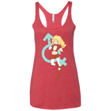 T-Shirts Vintage Red / X-Small Frol Women's Triblend Racerback Tank
