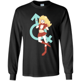 T-Shirts Black / YS Frol Youth Long Sleeve T-Shirt