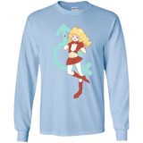 T-Shirts Light Blue / YS Frol Youth Long Sleeve T-Shirt
