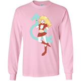 T-Shirts Light Pink / YS Frol Youth Long Sleeve T-Shirt