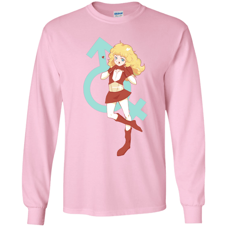 T-Shirts Light Pink / YS Frol Youth Long Sleeve T-Shirt