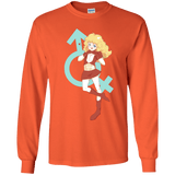 T-Shirts Orange / YS Frol Youth Long Sleeve T-Shirt