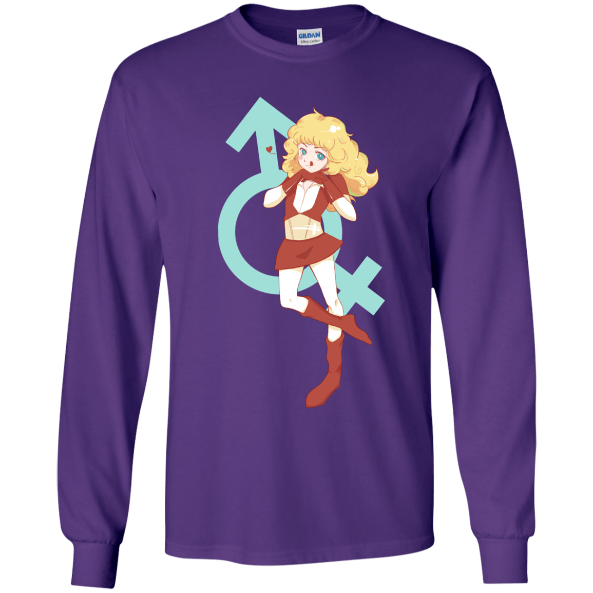 T-Shirts Purple / YS Frol Youth Long Sleeve T-Shirt