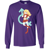 T-Shirts Purple / YS Frol Youth Long Sleeve T-Shirt