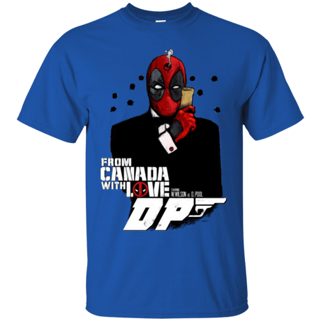 T-Shirts Royal / Small From Canada with Love T-Shirt