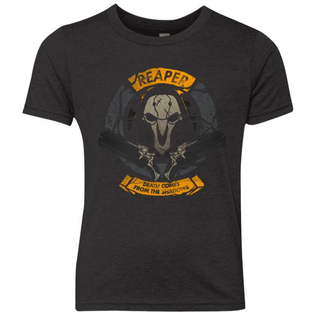 T-Shirts Vintage Black / YXS From the shadows Youth Triblend T-Shirt