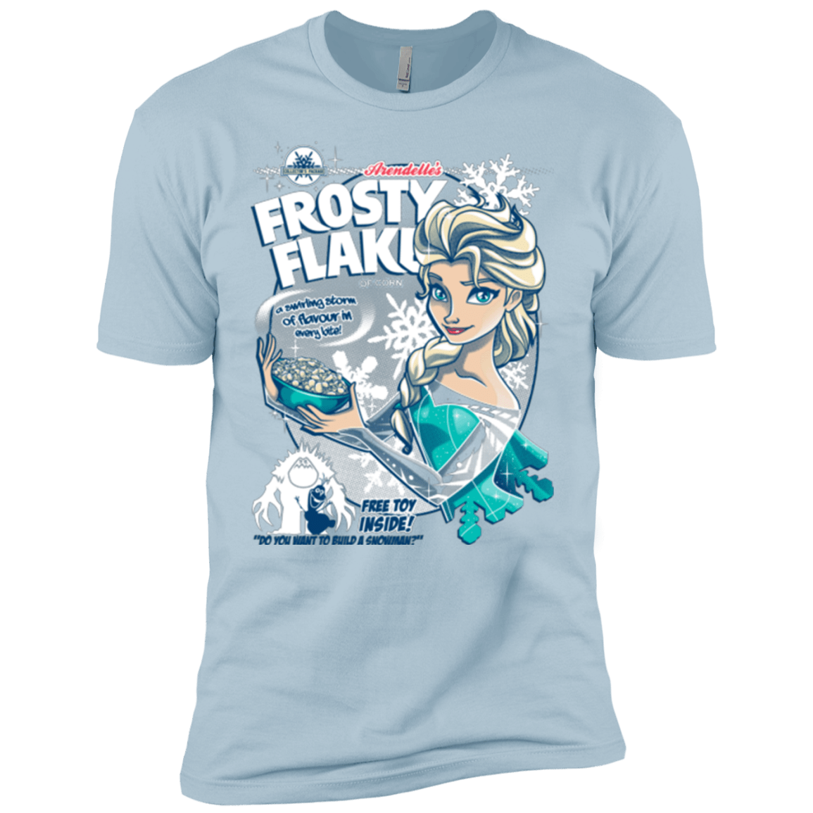 T-Shirts Light Blue / YXS Frosty Flakes Boys Premium T-Shirt