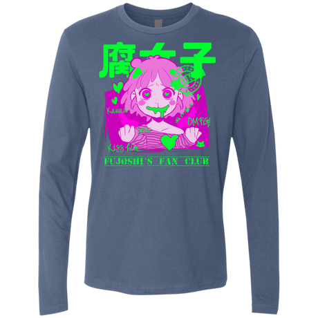 T-Shirts Indigo / Small Fujoshi Men's Premium Long Sleeve