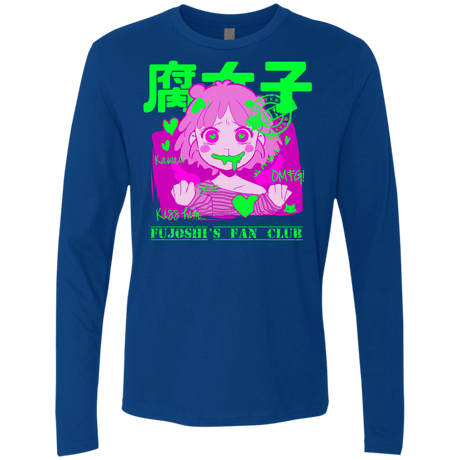 T-Shirts Royal / Small Fujoshi Men's Premium Long Sleeve