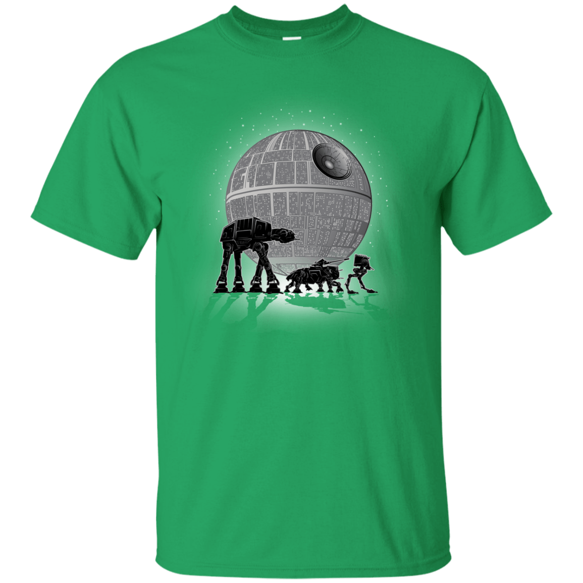 T-Shirts Irish Green / Small Full Moon Over Empire T-Shirt