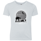 T-Shirts Heather White / YXS Full Moon Over Empire Youth Triblend T-Shirt