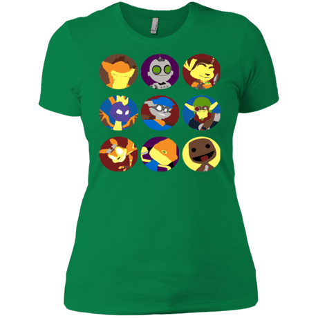 T-Shirts Kelly Green / X-Small Fun Heroes Women's Premium T-Shirt