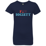 T-Shirts Midnight Navy / YXS Fun Society Girls Premium T-Shirt
