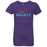 T-Shirts Purple Rush / YXS Fun Society Girls Premium T-Shirt