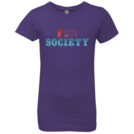 T-Shirts Purple Rush / YXS Fun Society Girls Premium T-Shirt