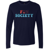 T-Shirts Midnight Navy / Small Fun Society Men's Premium Long Sleeve