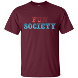 T-Shirts Maroon / Small Fun Society T-Shirt