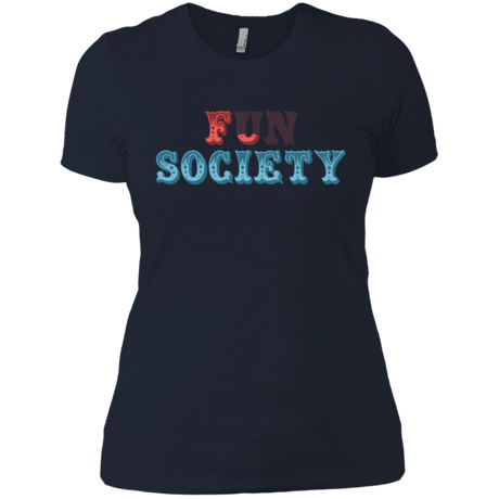 T-Shirts Midnight Navy / X-Small Fun Society Women's Premium T-Shirt