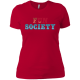T-Shirts Red / X-Small Fun Society Women's Premium T-Shirt