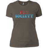 T-Shirts Warm Grey / X-Small Fun Society Women's Premium T-Shirt