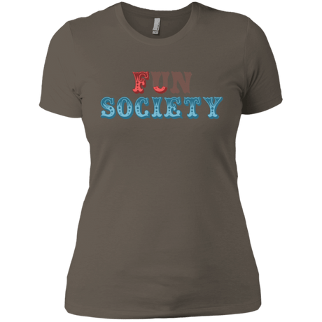 T-Shirts Warm Grey / X-Small Fun Society Women's Premium T-Shirt