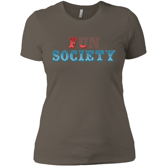 T-Shirts Warm Grey / X-Small Fun Society Women's Premium T-Shirt