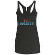 T-Shirts Vintage Black / X-Small Fun Society Women's Triblend Racerback Tank