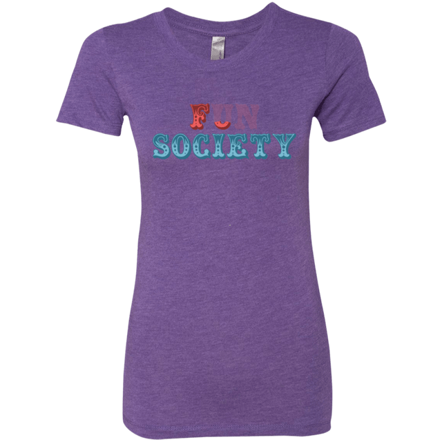 T-Shirts Purple Rush / Small Fun Society Women's Triblend T-Shirt