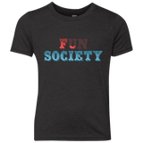 T-Shirts Vintage Black / YXS Fun Society Youth Triblend T-Shirt