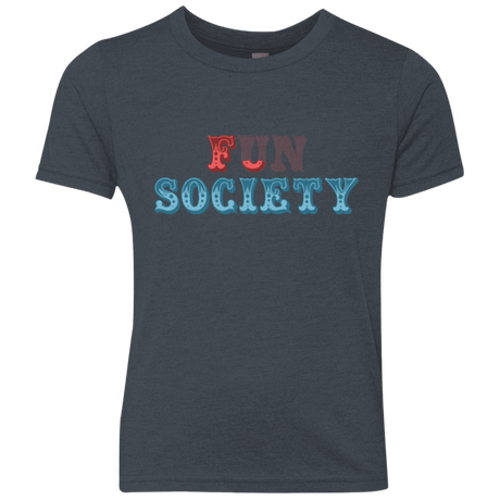 T-Shirts Vintage Navy / YXS Fun Society Youth Triblend T-Shirt