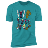 T-Shirts Tahiti Blue / S Galaxy Dance Men's Premium T-Shirt