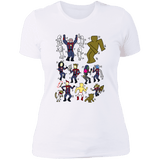 T-Shirts White / S Galaxy Dance Women's Premium T-Shirt