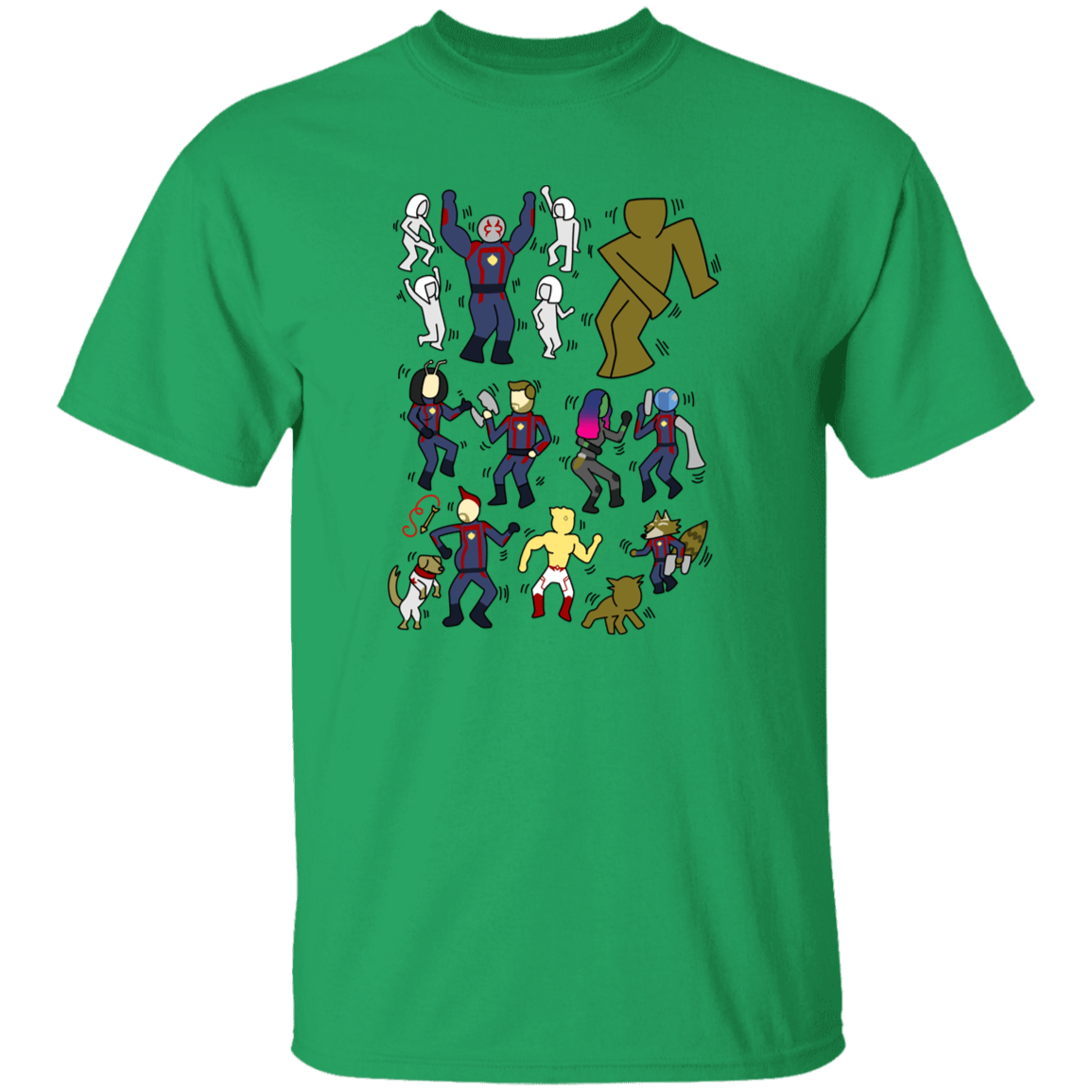 T-Shirts Irish Green / YXS Galaxy Dance Youth T-Shirt