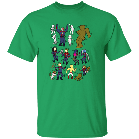 T-Shirts Irish Green / YXS Galaxy Dance Youth T-Shirt