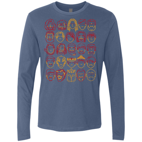 T-Shirts Indigo / Small Game of Thrones Minimalism Men's Premium Long Sleeve