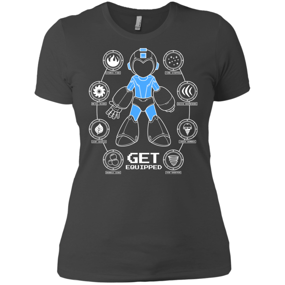 T-Shirts Heavy Metal / X-Small Get Equipped Women's Premium T-Shirt