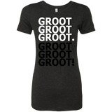 T-Shirts Vintage Black / Small Get over it Groot Women's Triblend T-Shirt