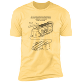 T-Shirts Banana Cream / S Ghost Trap Patent Men's Premium T-Shirt