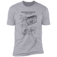 T-Shirts Heather Grey / S Ghost Trap Patent Men's Premium T-Shirt