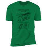 T-Shirts Kelly Green / S Ghost Trap Patent Men's Premium T-Shirt