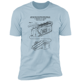 T-Shirts Light Blue / S Ghost Trap Patent Men's Premium T-Shirt