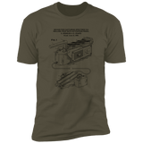 T-Shirts Military Green / S Ghost Trap Patent Men's Premium T-Shirt
