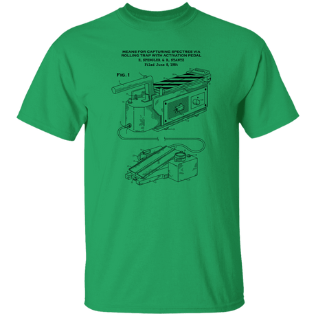 T-Shirts Irish Green / S Ghost Trap Patent T-Shirt