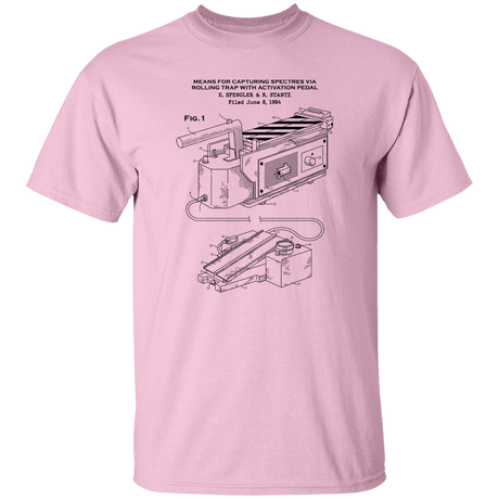 T-Shirts Light Pink / S Ghost Trap Patent T-Shirt