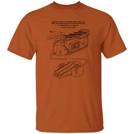 T-Shirts Texas Orange / S Ghost Trap Patent T-Shirt