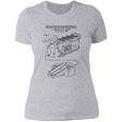 T-Shirts Heather Grey / S Ghost Trap Patent Women's Premium T-Shirt